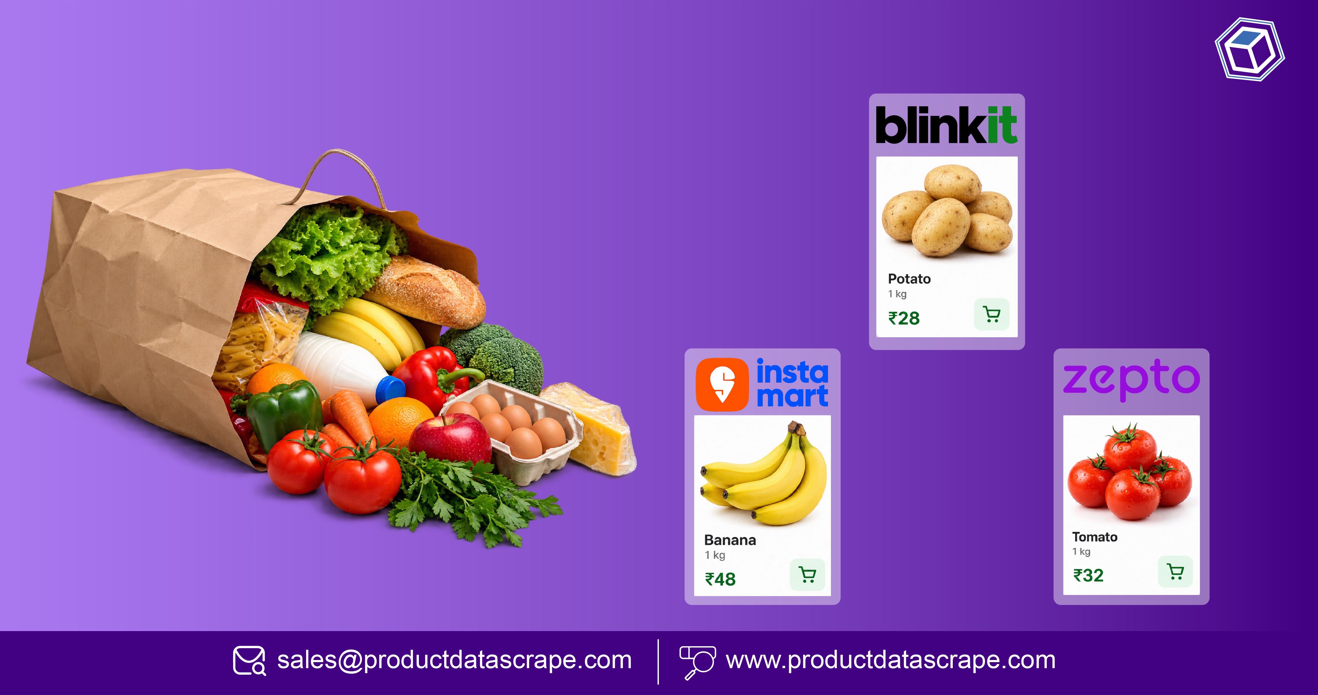 How Retail Brands Use Instamart Data Scrapping from Mobile App for Real-Time Grocery Intelligence